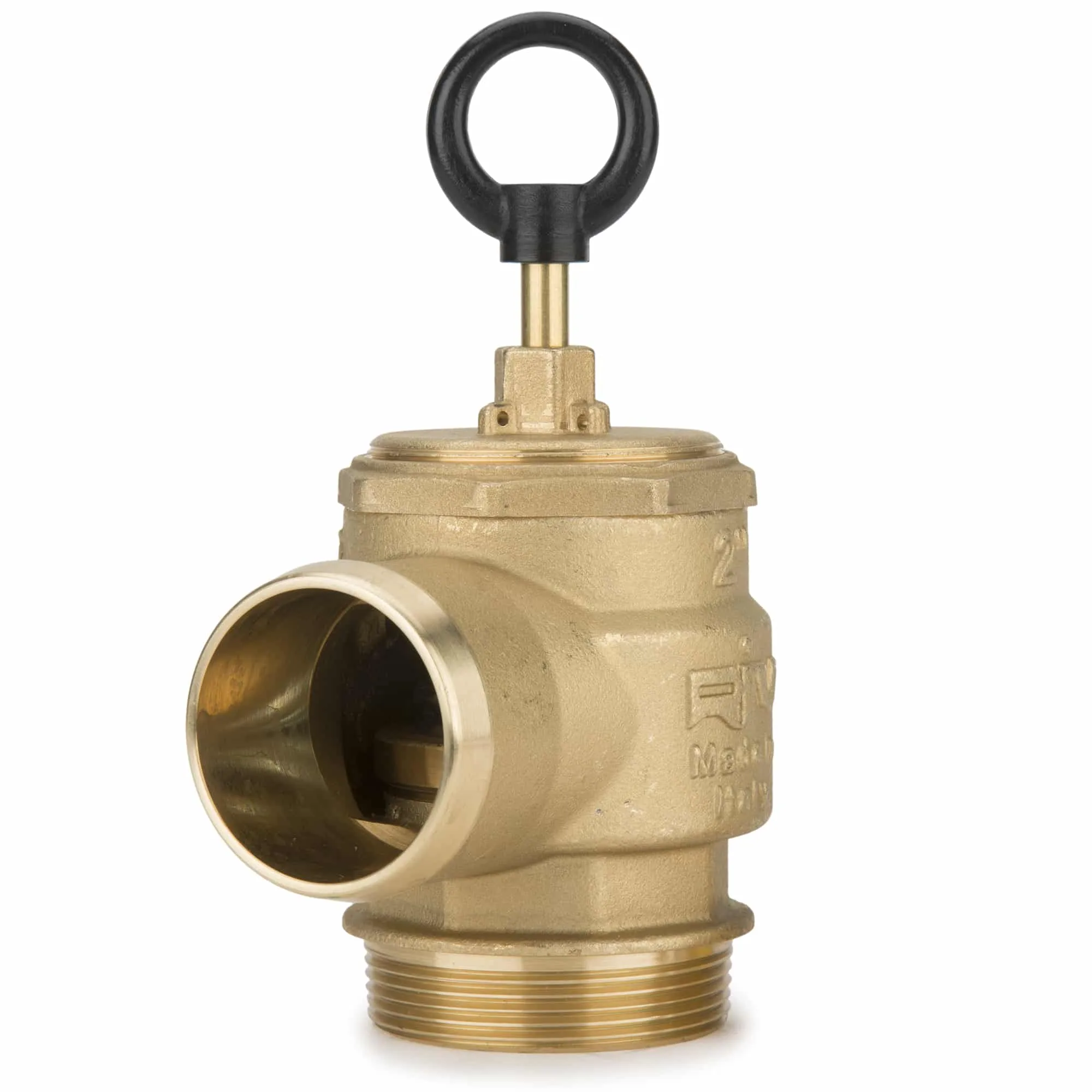 Brass Pressure Relief Valve with Hose Tail