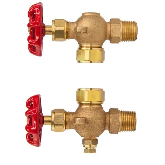 Tanker Bronze Angle Gauge Valve
