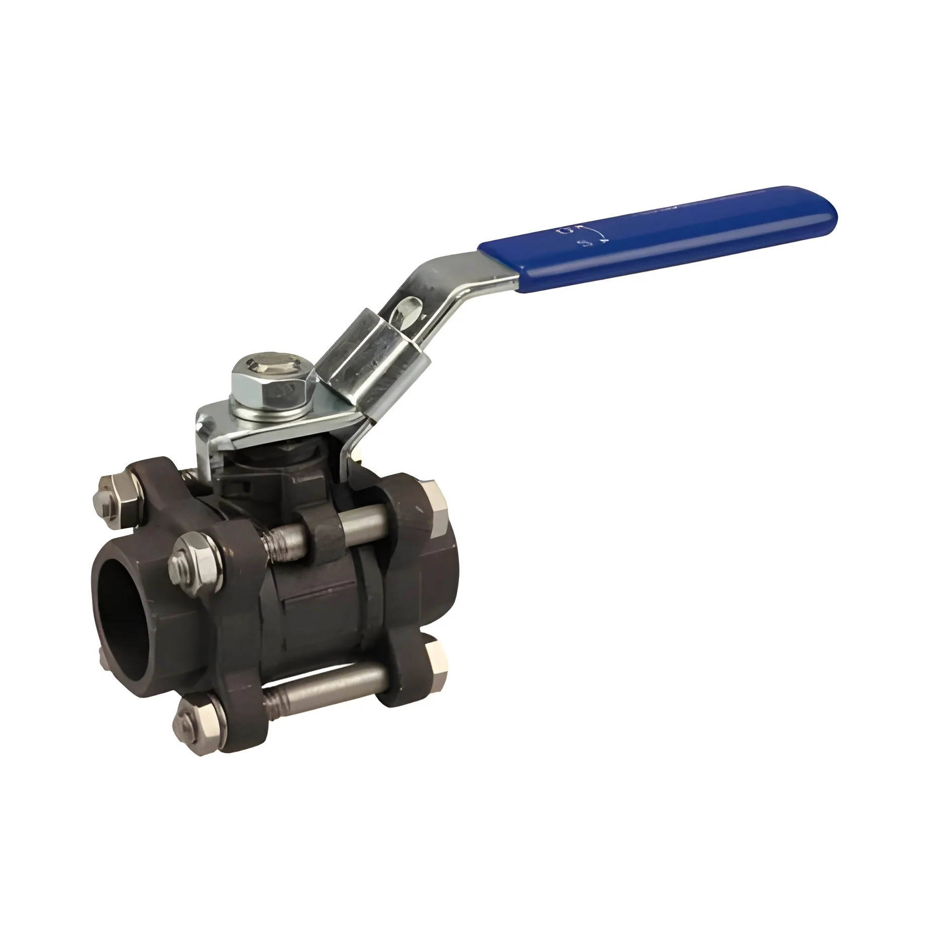 Carbon Steel Four Bolt Socket Weld Ball Valve