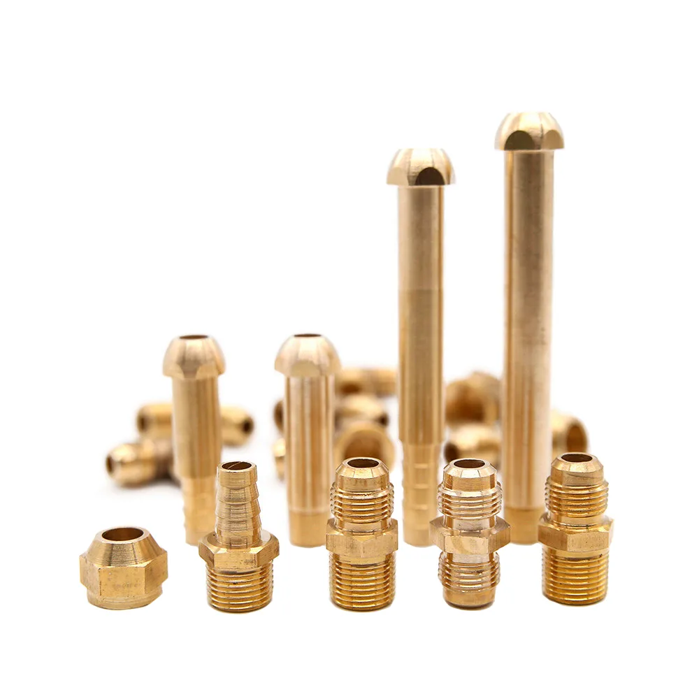 Brass Flare Fittings, SAE 45 Degree