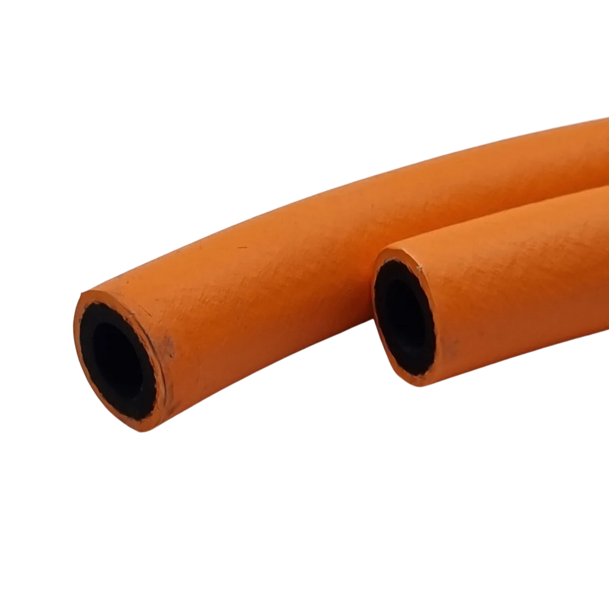 Orange Rubber Hose to EN 16436-1