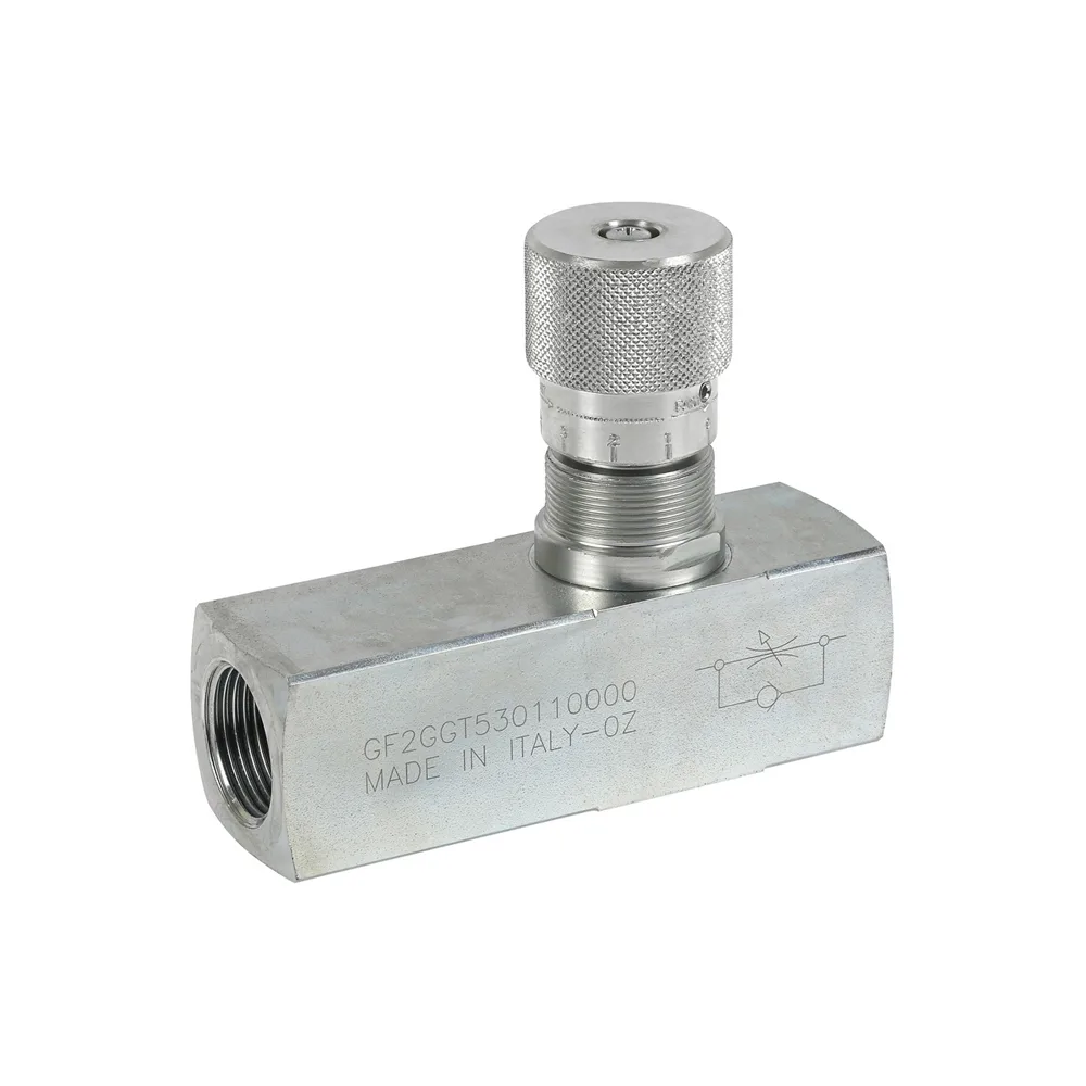 Hydraulic Flow Control with Check Valve