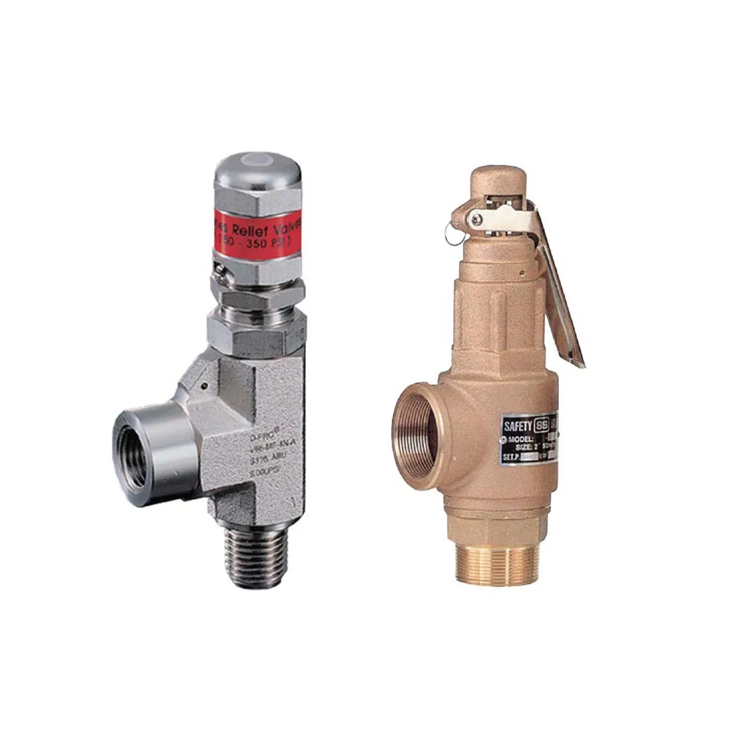 Brass, Stainless Steel Safety/Pressure Relief Valves