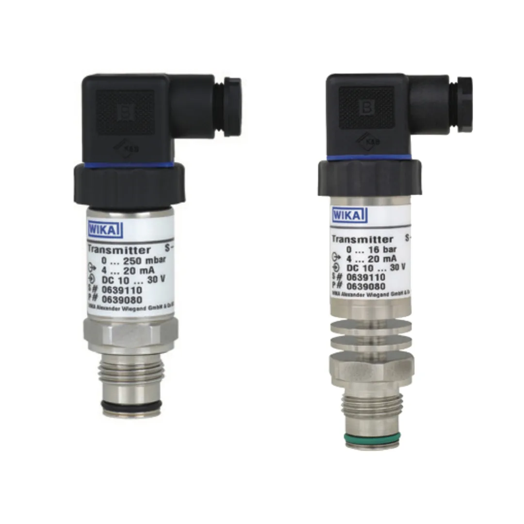 WIKA S-11 Flush Pressure Transmitter – 4–20 mA / 0–10 V, 316Ti/316L, IP65–IP68, Hygienic 3-A option
