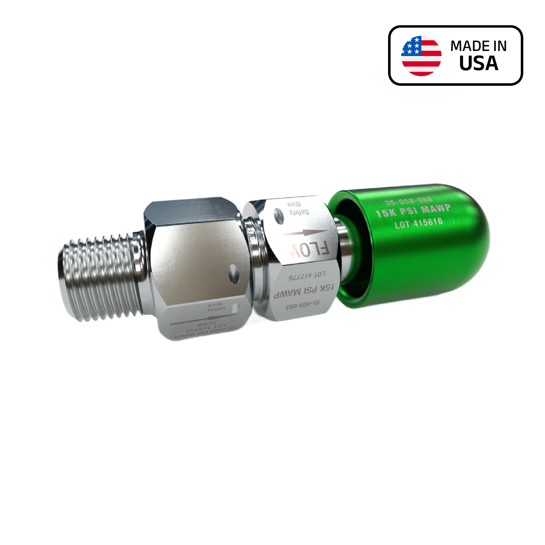 APS Rupture Disc Holder Assembly, 15,000 and 20,000 psi