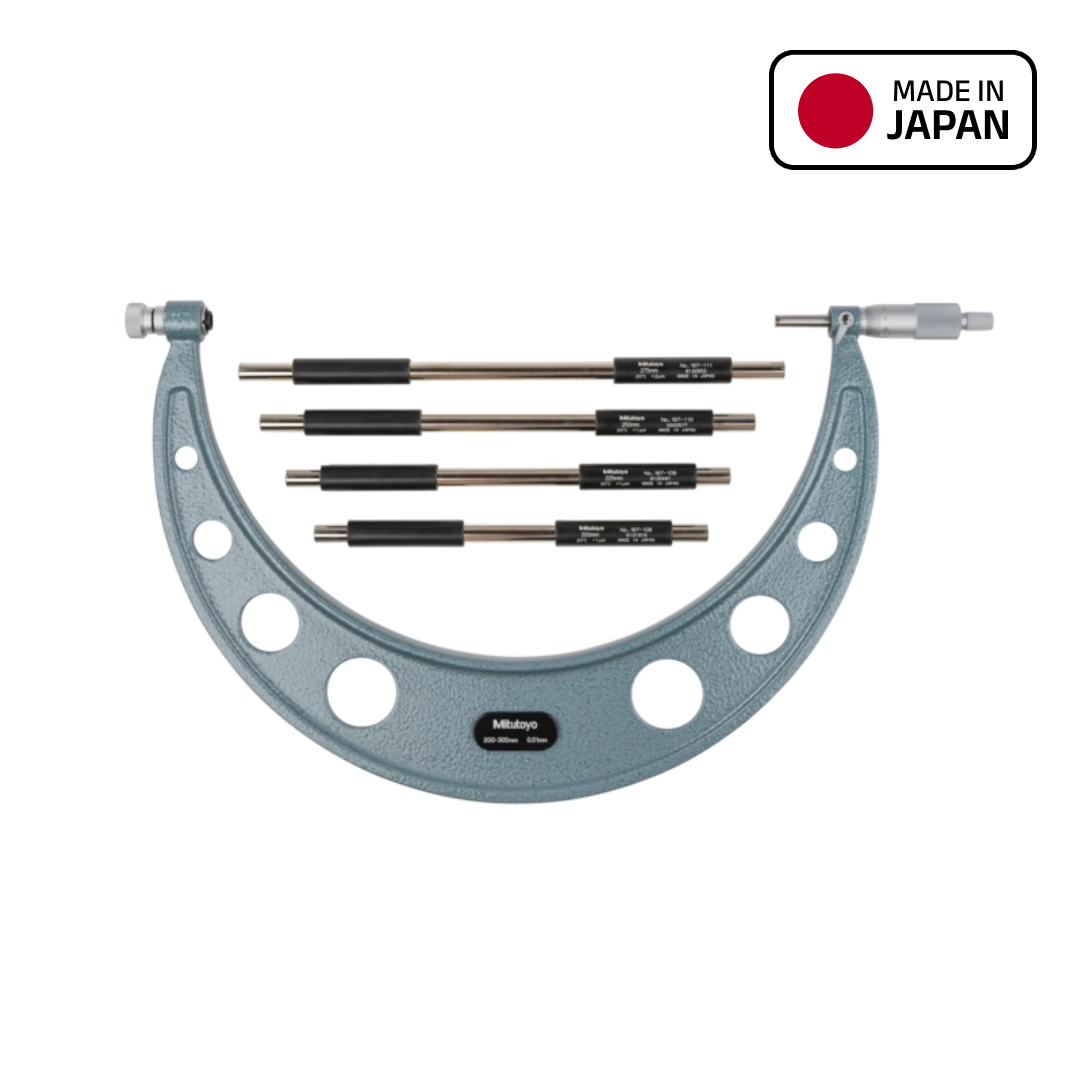 Mitutoyo Series 104 Interchangeable Anvil Outside Micrometer